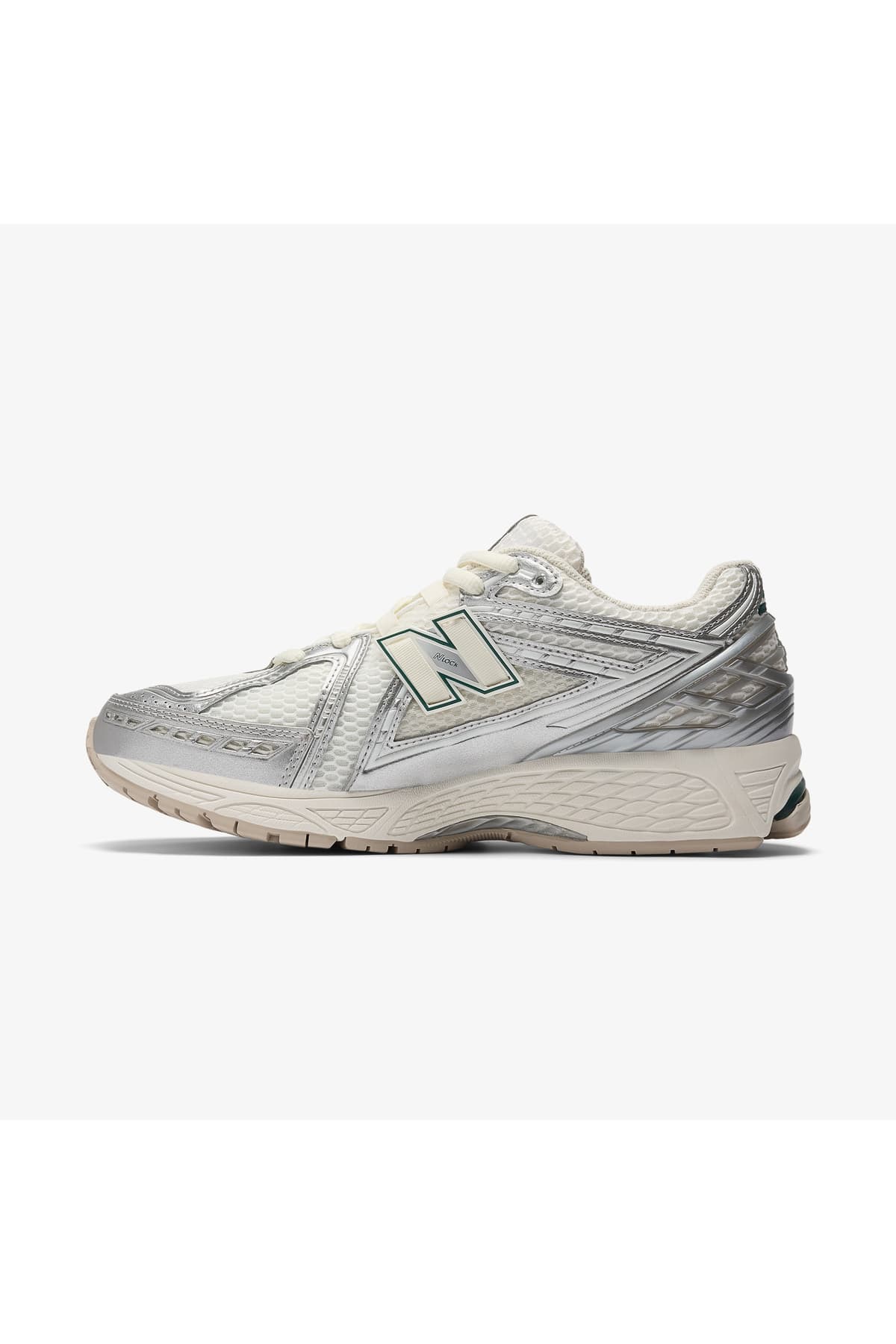 کفش اسنیکر نیو بالانس مردانه چرم خاکستری راسته کژوال/روزمره | New Balance M1906ree VN — تصویر ۳