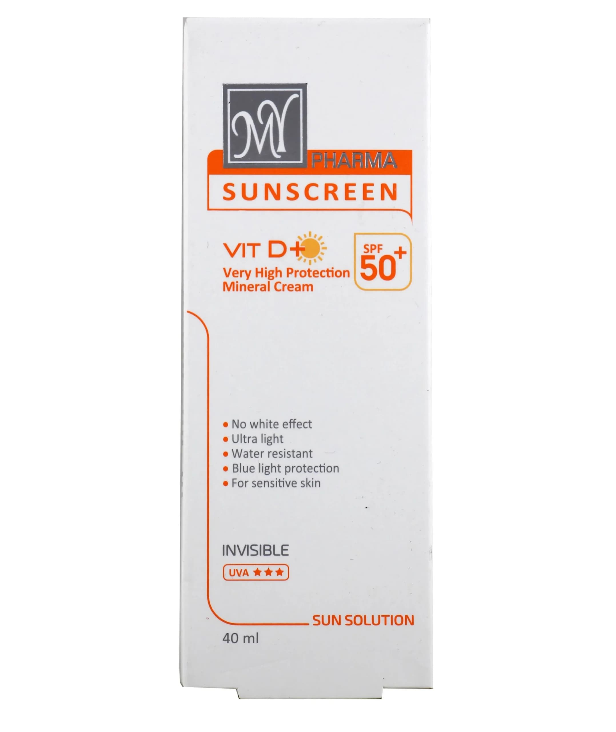 کرم ضد آفتاب بدون رنگ مای SPF50 مدل Pharma Sun Solution محافظ UVA ،UVB و +++PA، روشن‌کننده، مناسب پوست‌های چرب و مختلط حجم 40 میلی‌لیتر — تصویر ۲
