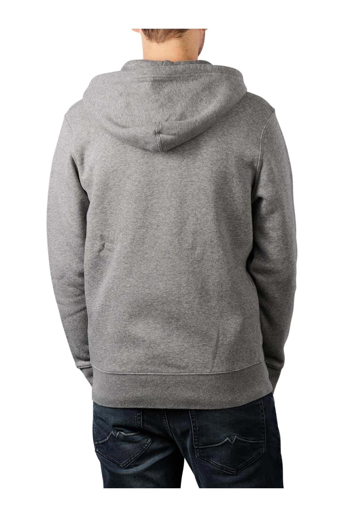 سویشرت لیوایز مردانه پنبه ای خاکستری راسته Regular/رگولار Regular/رگولار کژوال/روزمره | Levi’s A4915-0000 TR — تصویر ۳