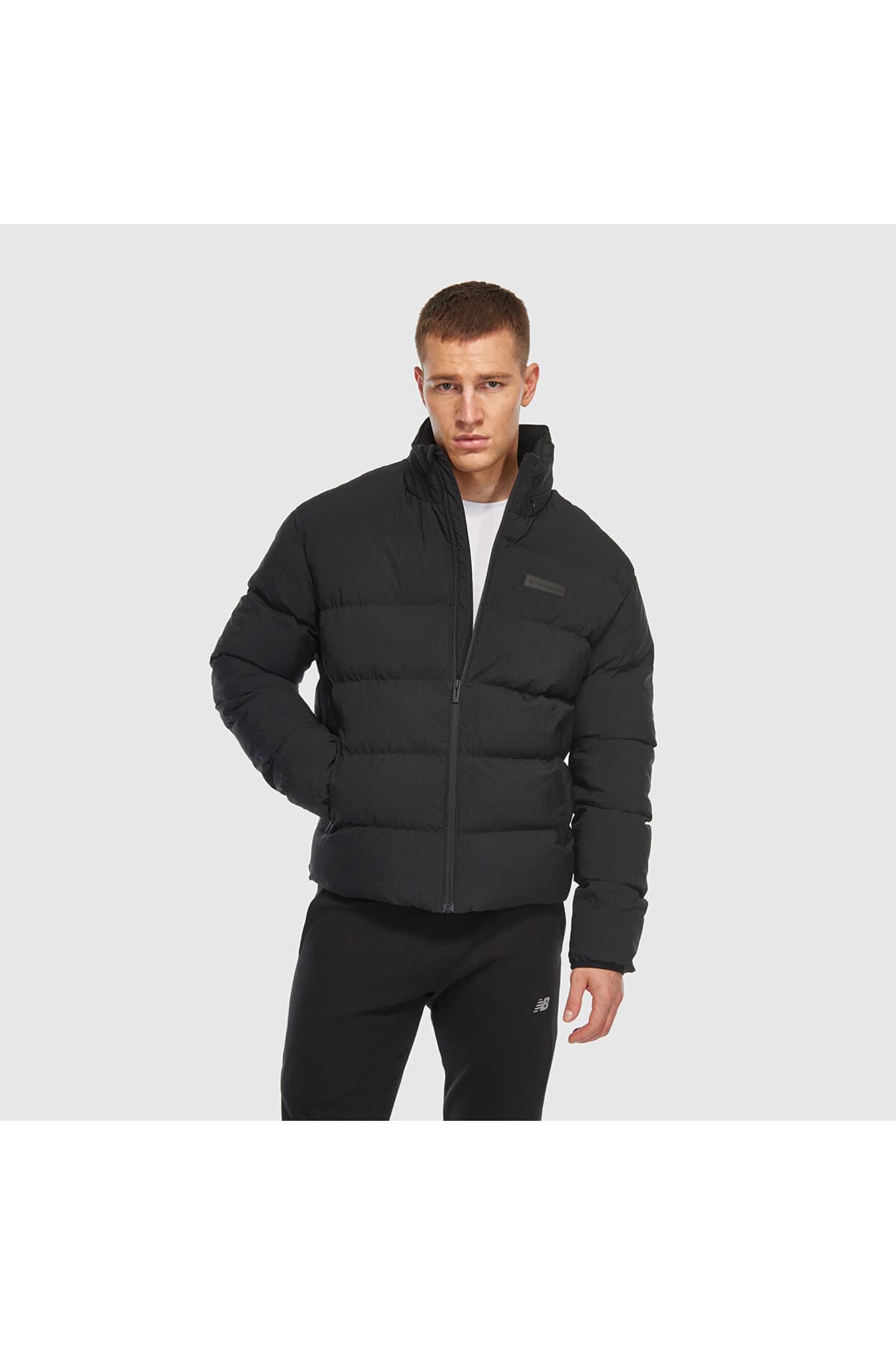 کاپشن نیو بالانس مردانه رنگارنگ | New Balance SAPG::MNJ3430-BK ID