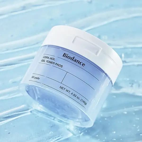 ژل تونر پد سرانول 60 عددی آبی بایودنس Biodance — تصویر ۲
