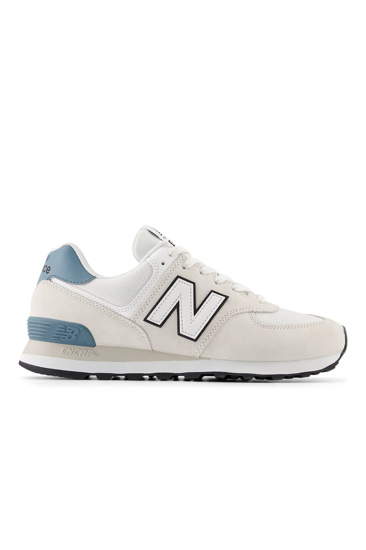 کفش اسنیکر نیو بالانس زنانه پنبه-پلی استر خاکستری بیسیک رنگارنگ اسپرت | New Balance SAPG::U57452Z VN