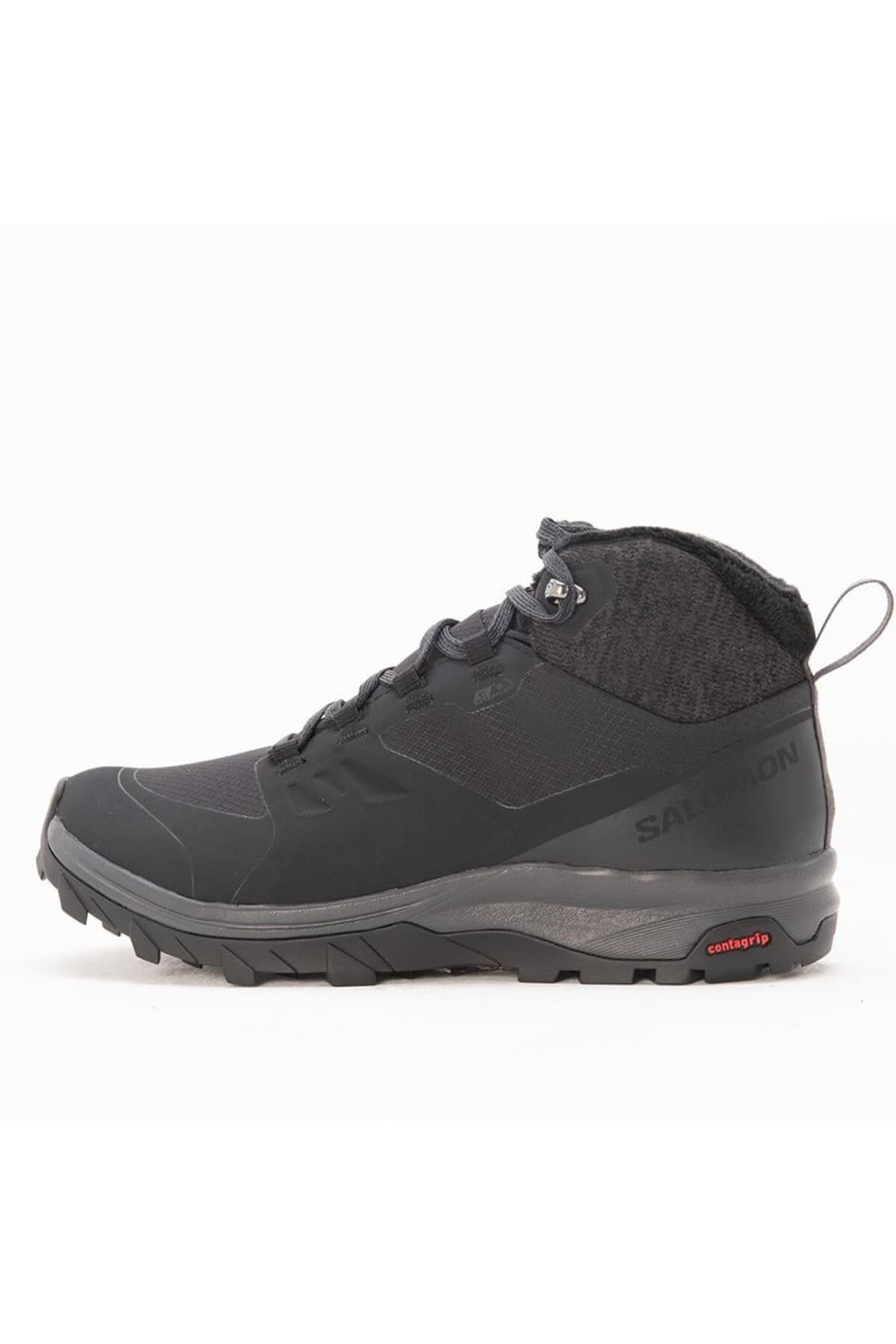 کفش بیرونی سالومون زنانه Sentetik مشکی طرح دار اسپرت | Salomon 411.101 FS KH