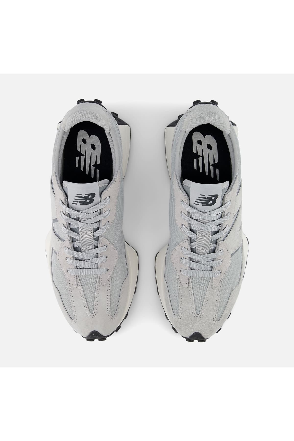 کفش اسنیکر نیو بالانس زنانه پارچه خاکستری بیسیک رنگارنگ کژوال/روزمره | New Balance U327SWA TR — تصویر ۳