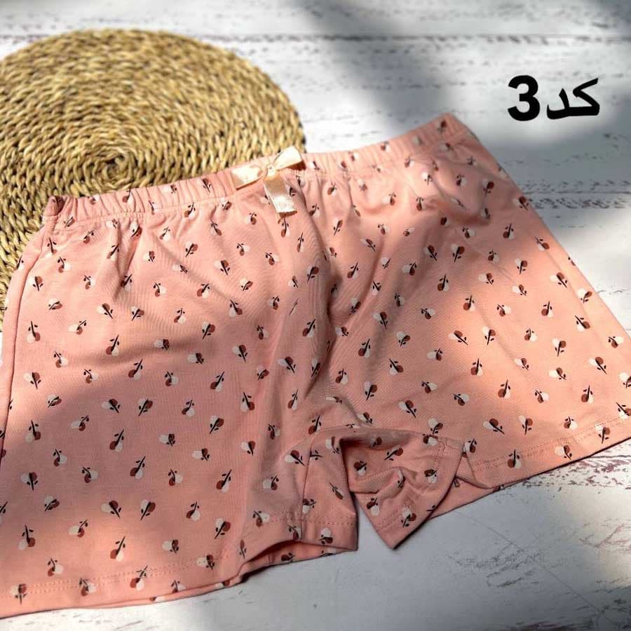 شورت پادار نخ پنبه کد 2996 — تصویر ۴