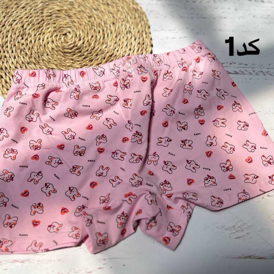 شورت پادار نخ پنبه کد 2996 — تصویر ۲