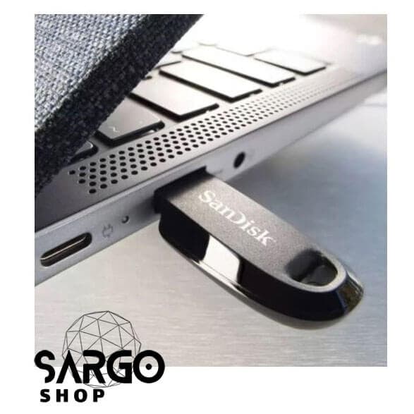 فلش مموری سن دیسک Ultra Curve ظرفیت 128 گیگابایت USB 3.2 — تصویر ۳