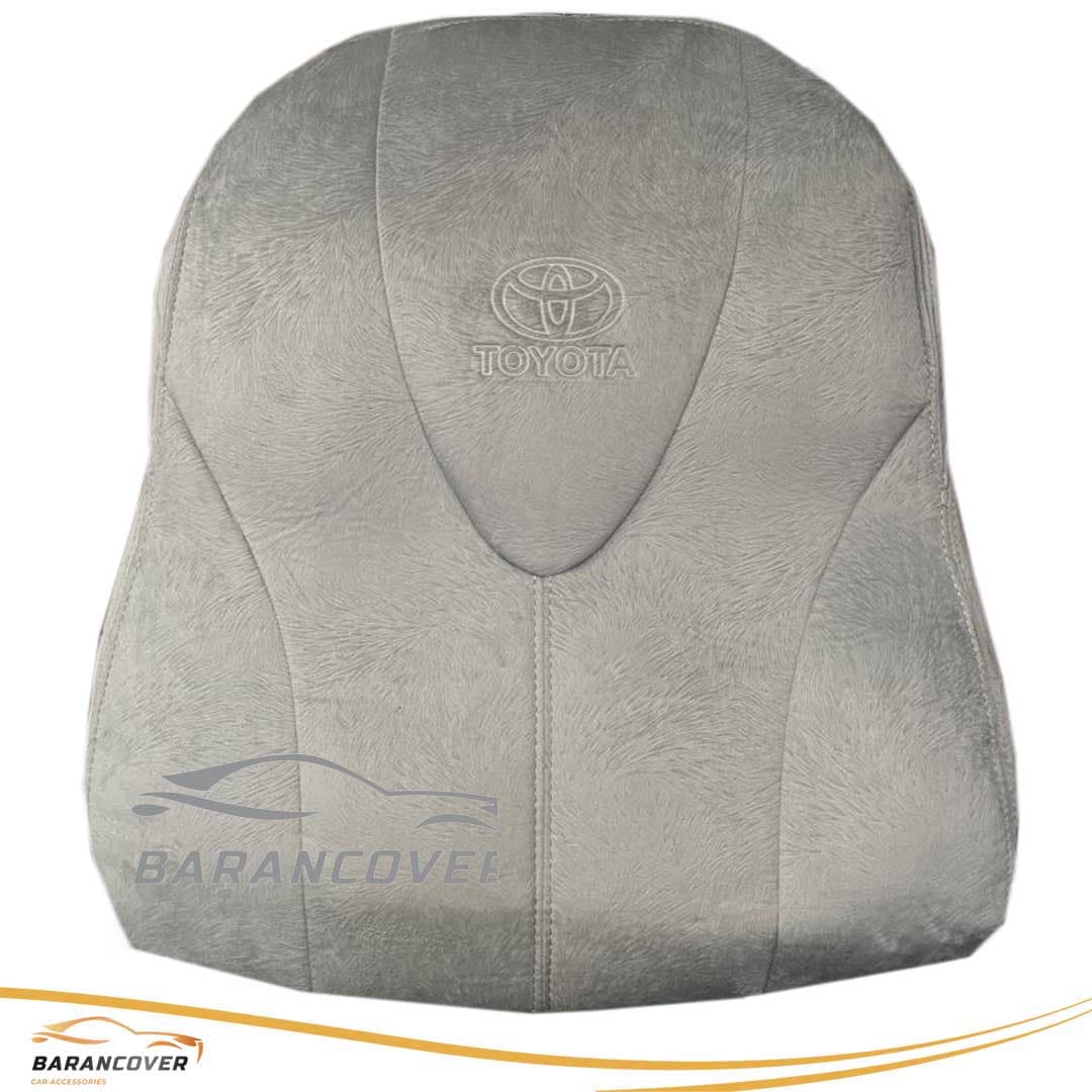روکش صندلی تویوتا اریون 2007-2012 مخمل رنگ طوسی روشن