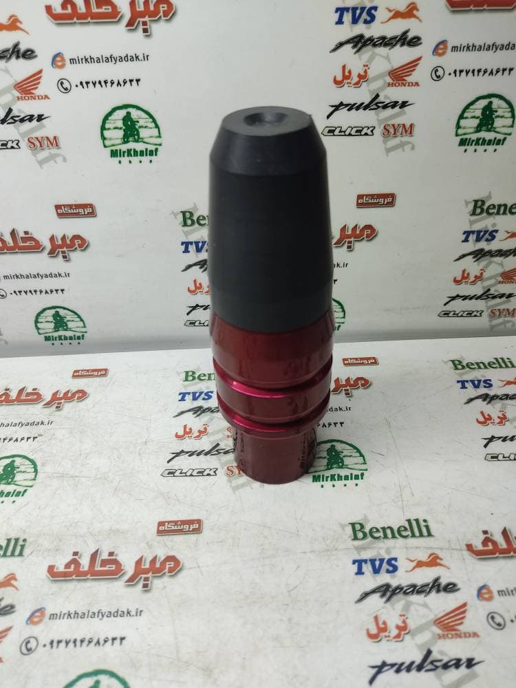 پروتکشن (محافظ) بغل شاسی خیاری انواع موتورسیکلت قرمز (هر عدد)