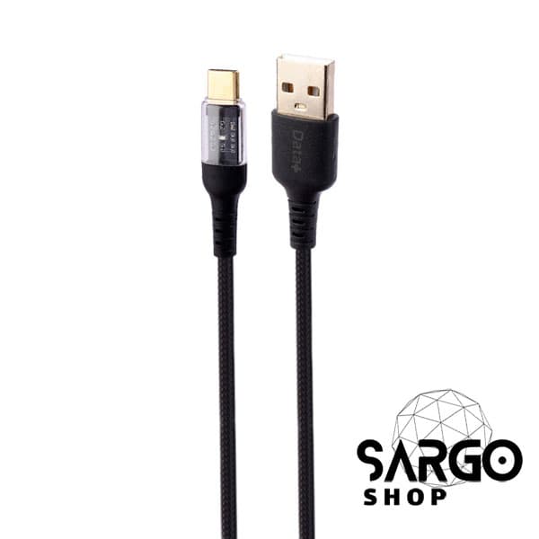 کابل تایپ سی فست شارژ دیتا پلاس مدل DP-R308 — تصویر ۳
