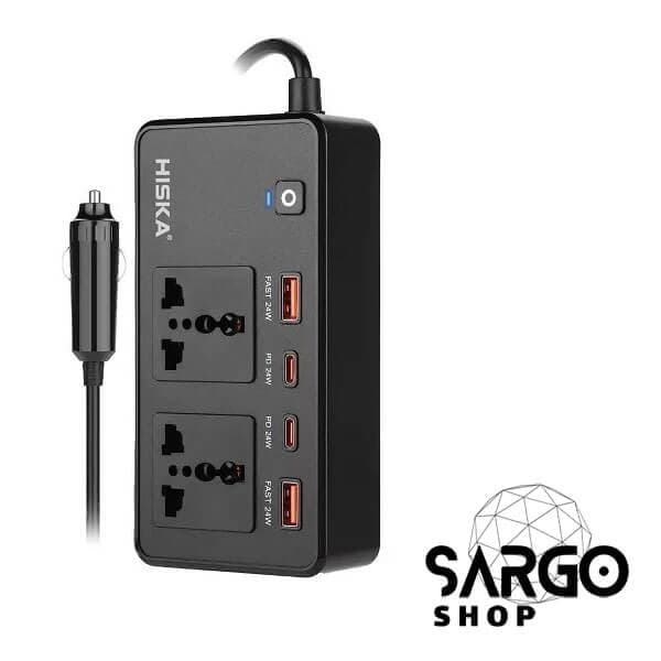 اینورتر و چند راهی خودرو هیسکا مدل CH-5519