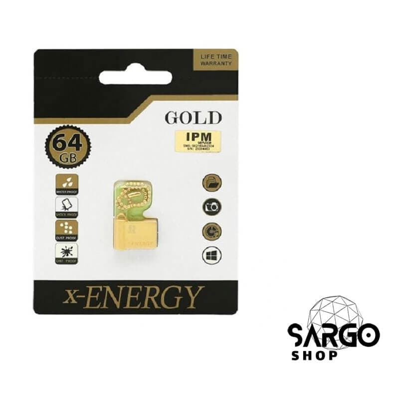 فلش مموری ایکس انرژی Gold 64 GB USB 2.0