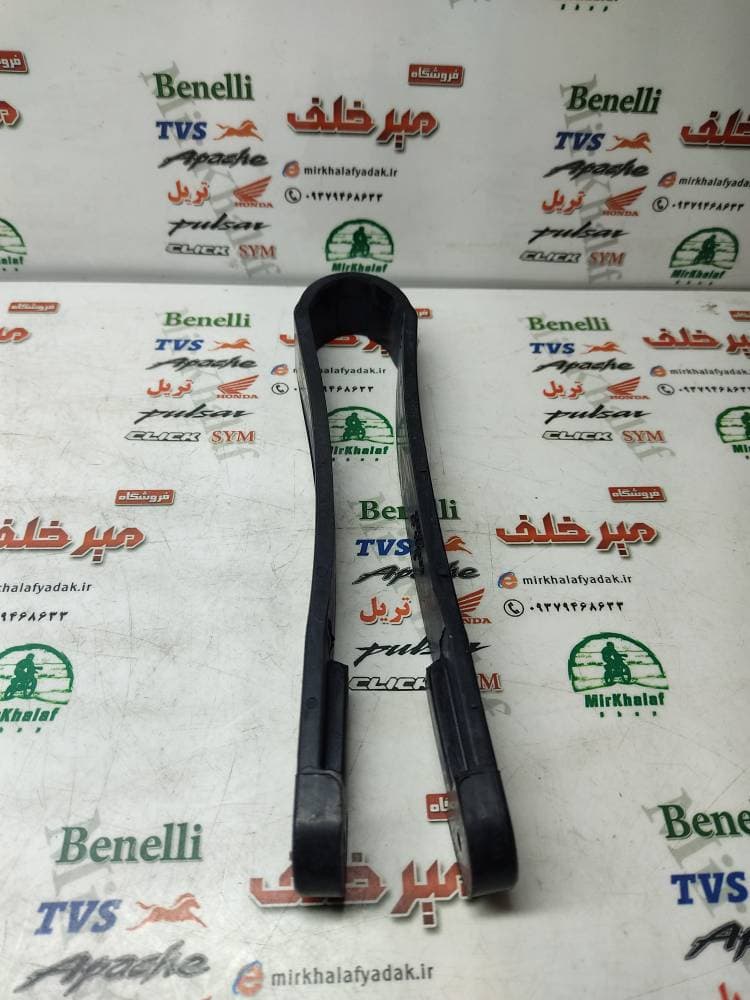 لاستیک دو 2 شاخ ضربه گیر زنجیر موتور پالس ns 150 ان اس و as ای اس اصلی — تصویر ۳