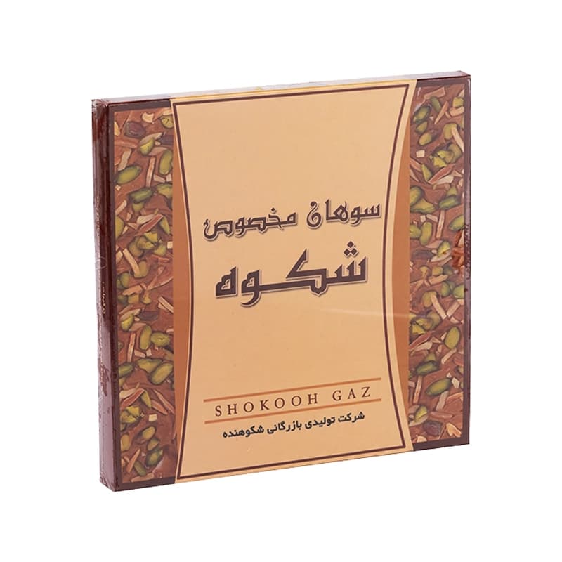 سوهان عسلی تخت شکوه ۴۵۰ گرمی