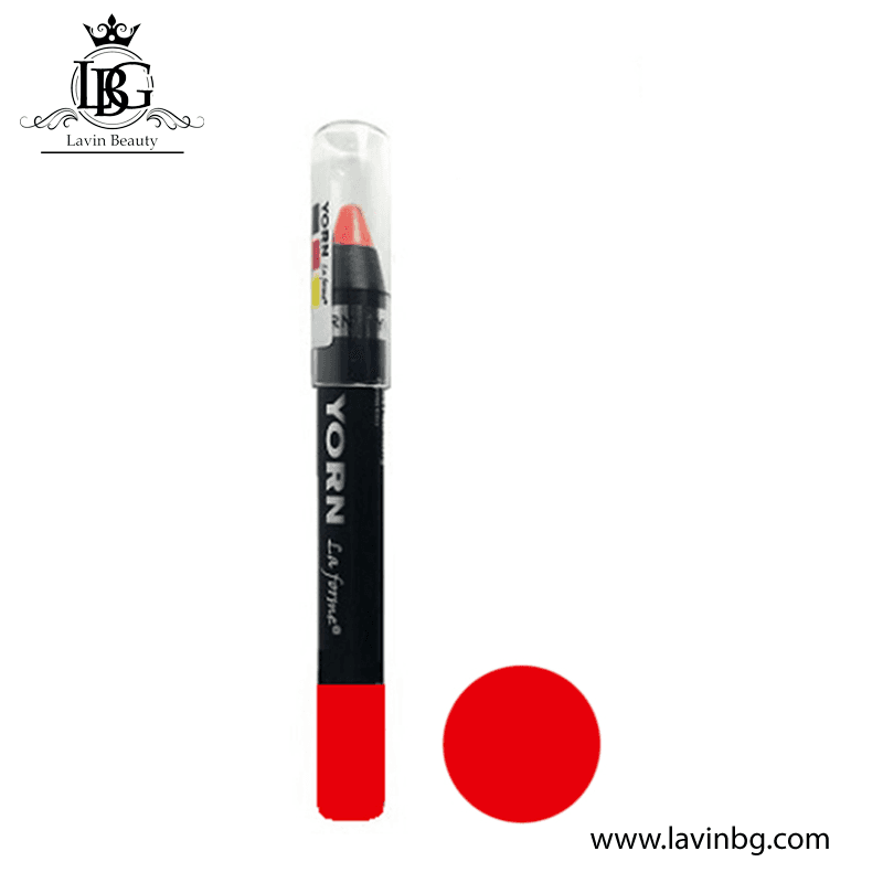 رژ لب مدادی مات و بادوام یورن مدل 24-hour long-lasting شماره 109 – YORN