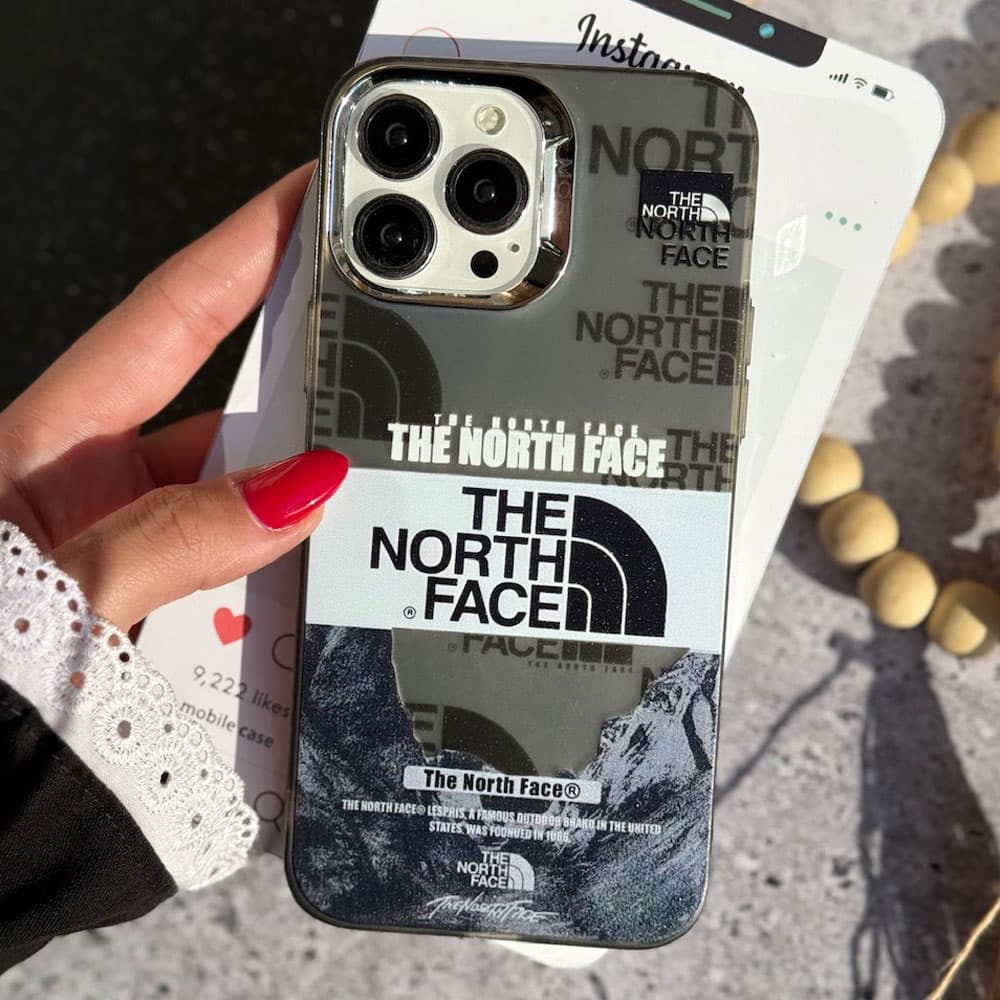 قاب نورث فیس نفس کوهستان مدل The North Face مناسب برای گوشی موبایل آیفون Apple iPhone 7 Plus / 8 Plus / X / XS / XS Max / 11 / 11 Pro / 11 Pro Max / 12 / 12 Pro / 12 Pro Max / 13 / 13 Pro / 13 Pro Max