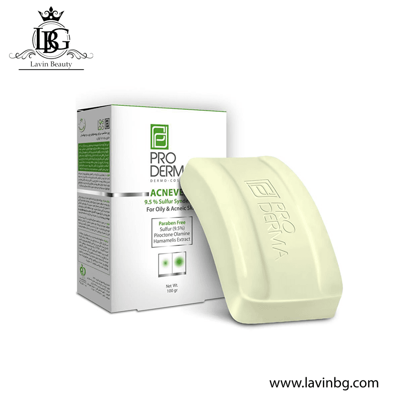 پن شستشوی پوست چرب و جوش دار پرودرما مدل Acnevest حاوی 10 درصد گوگرد وزن 100 گرم _ PRODERMA