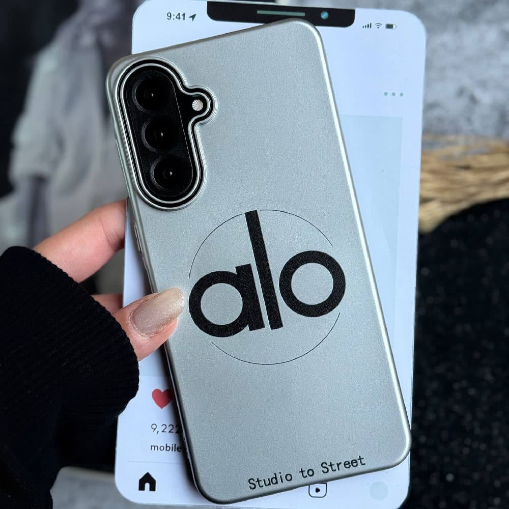 قاب Silver alo with MagSafe مناسب برای گوشی موبایل سامسونگ گلکسی Samsung Galaxy A56 / S24 FE / S23 Ultra / S24 Ultra / S25 Ultra