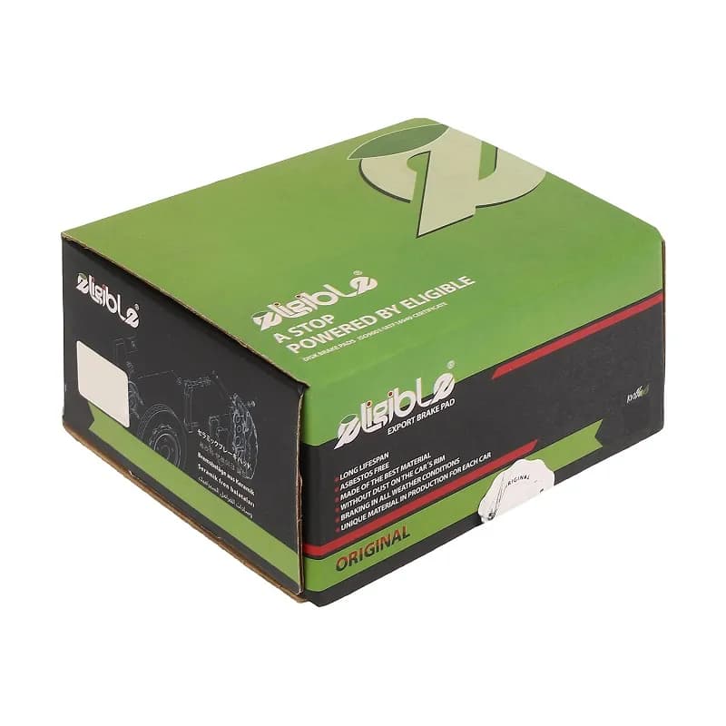 لنت ترمز عقب تویوتا RAV4 (راو4) قدیم نائو سرامیکی الیجیبل کد LC16 — تصویر ۳
