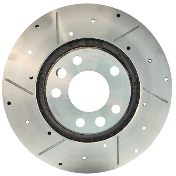 دیسک چرخ جلو سوراخ دار دنا کد D6