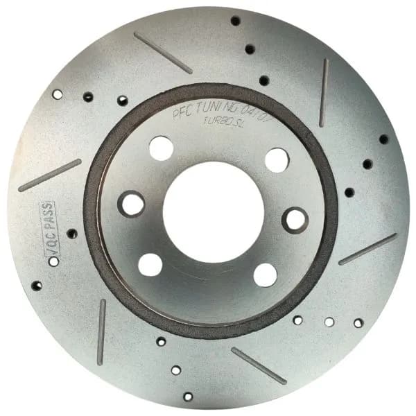 دیسک ترمز چرخ سوراخ دار ال 90 لوگان کد D12