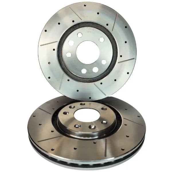 دیسک چرخ جلو سوراخ دار دناپلاس 5 پیچ کد D6 — تصویر ۲