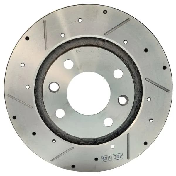 دیسک ترمز چرخ سوراخ دار جلو پژو 207 تیپ 5 کد D7