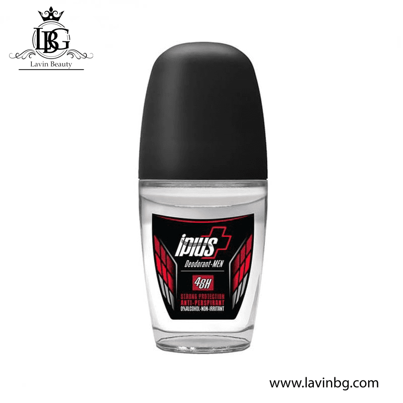 مام رول ضد تعریق آقایان مدل Strong Protection آی پلاس 48 ساعته حجم 50 میل _ IPLUS