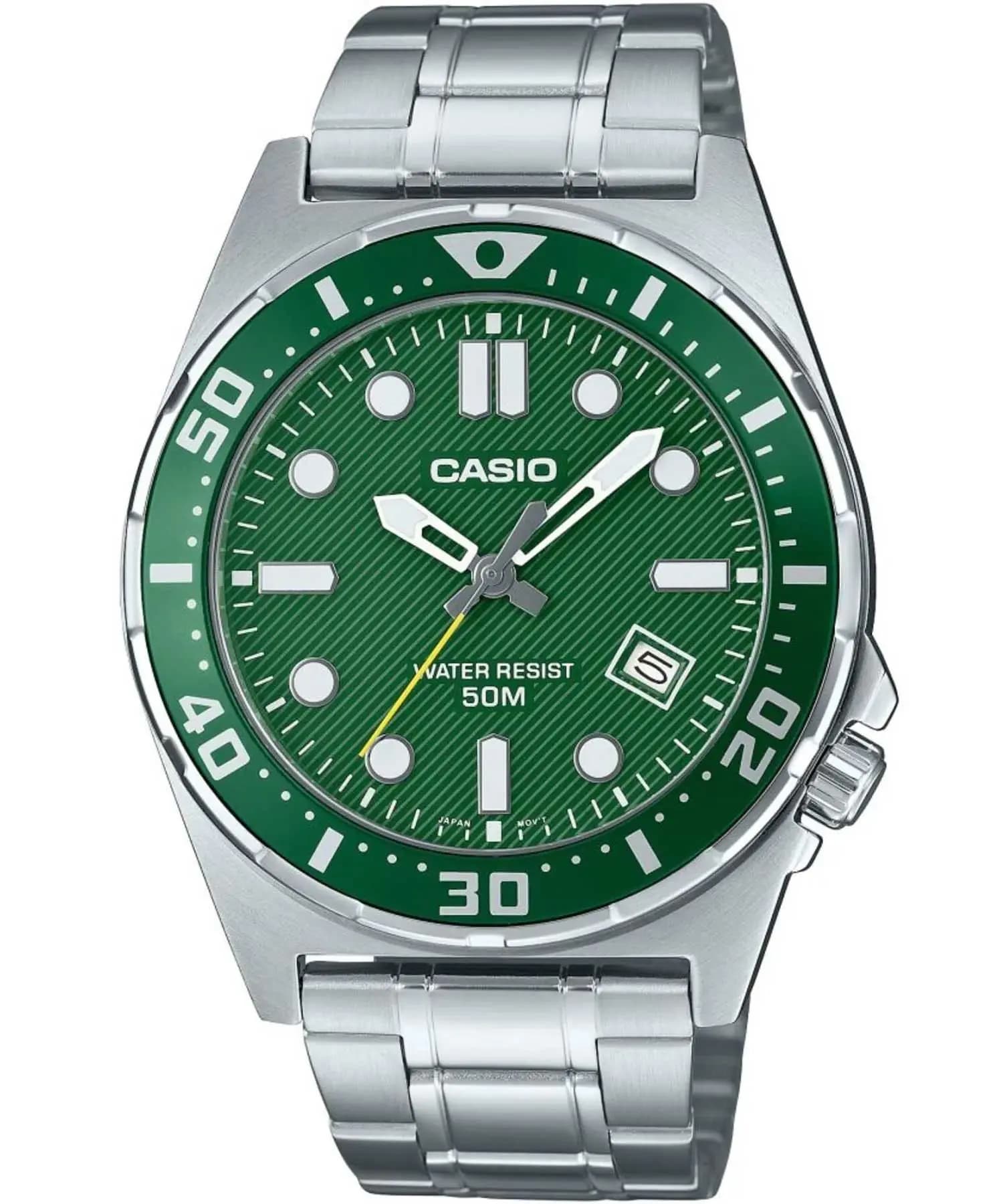 ساعت مچی مردانه اصل کاسیو (casio) زیرمجموعه استاندارد مدل MTD-135D-3AVDF