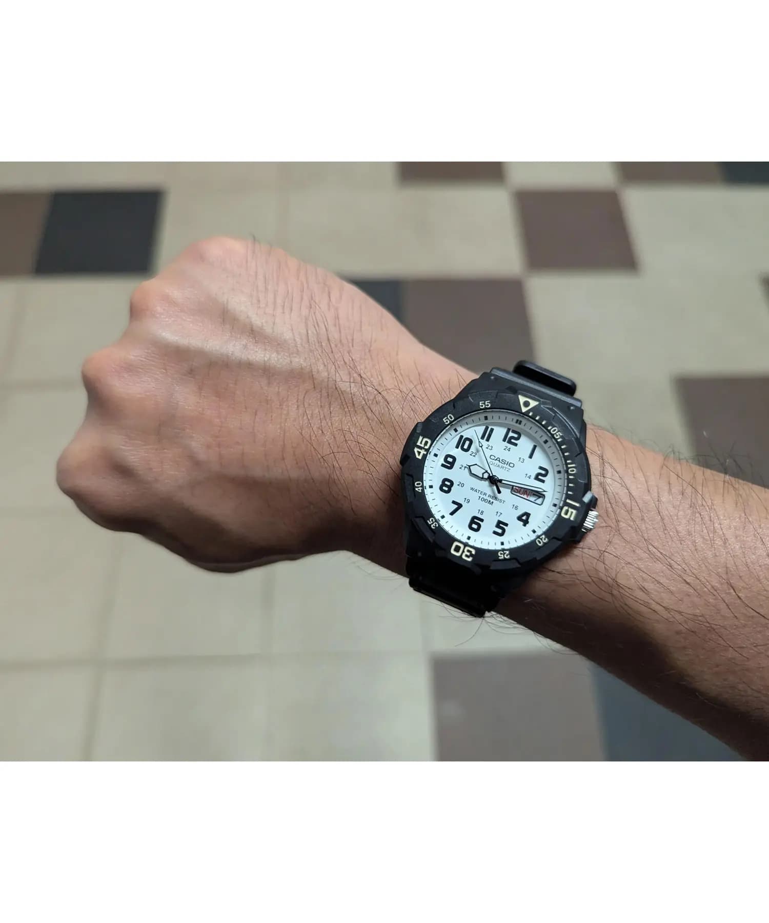 ساعت مچی مردانه اصل کاسیو (casio) زیرمجموعه استاندارد مدل MRW-200H-7BVDF — تصویر ۴