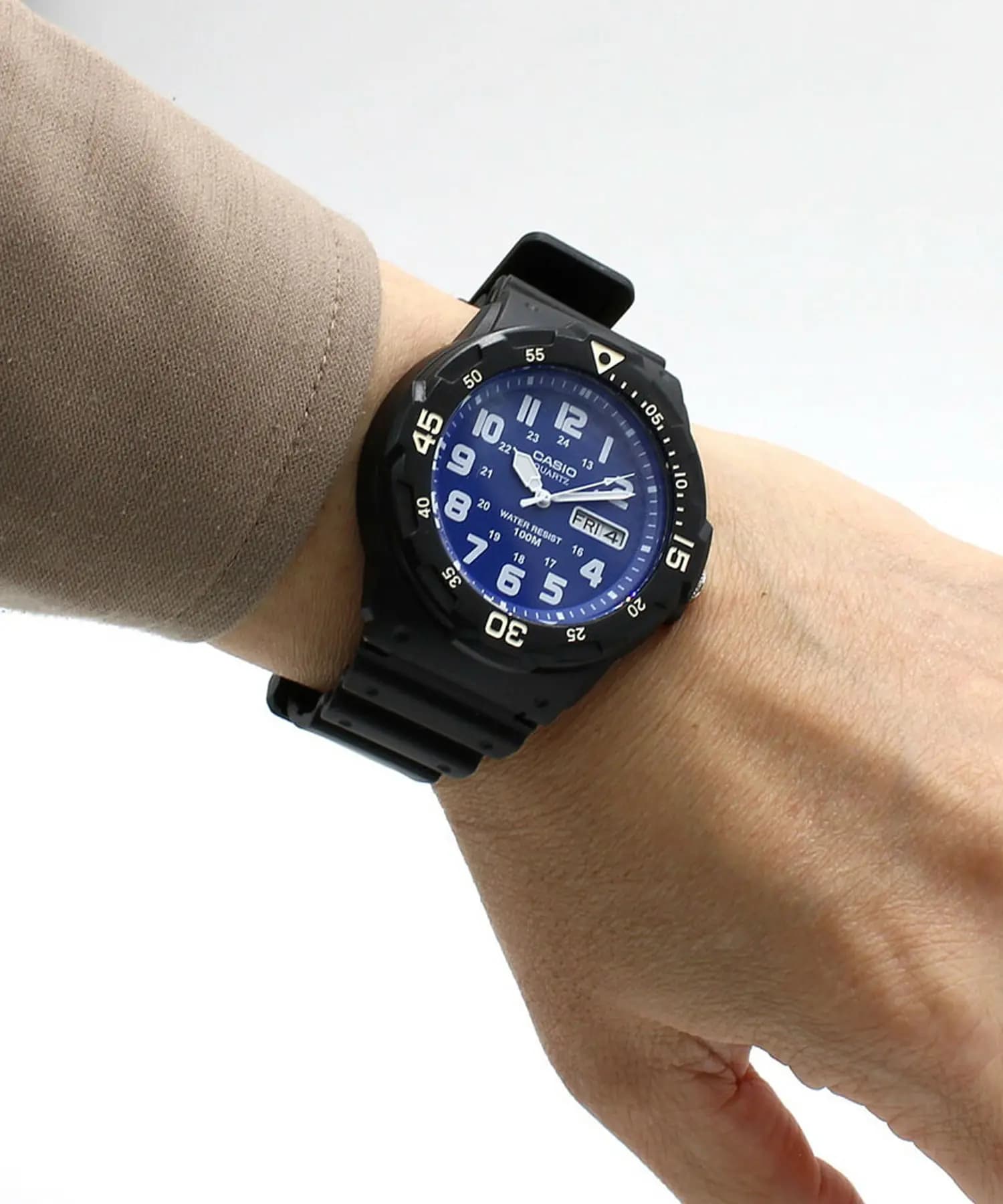 ساعت مچی مردانه اصل کاسیو (casio) زیرمجموعه استاندارد مدل MRW-200H-2B2VDF — تصویر ۴