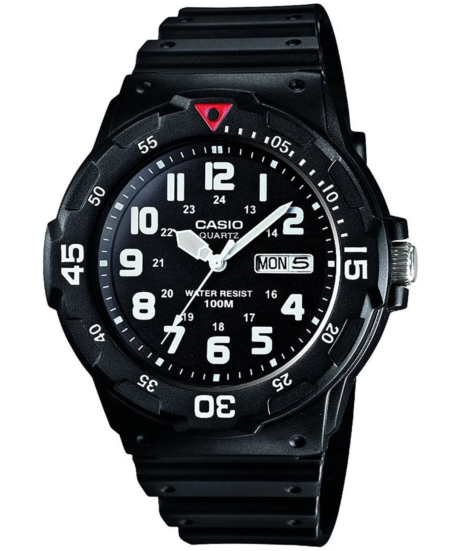 ساعت مچی مردانه اصل کاسیو (casio) زیرمجموعه استاندارد مدل MRW-200H-1BVDF