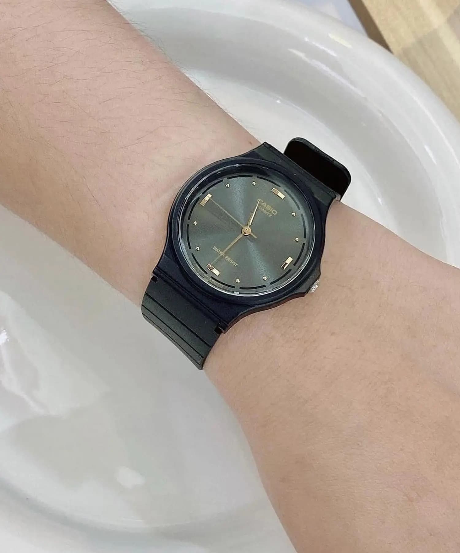 ساعت مچی مردانه و زنانه اصل کاسیو (casio) زیرمجموعه استاندارد مدل MQ-76-1ALDF — تصویر ۴