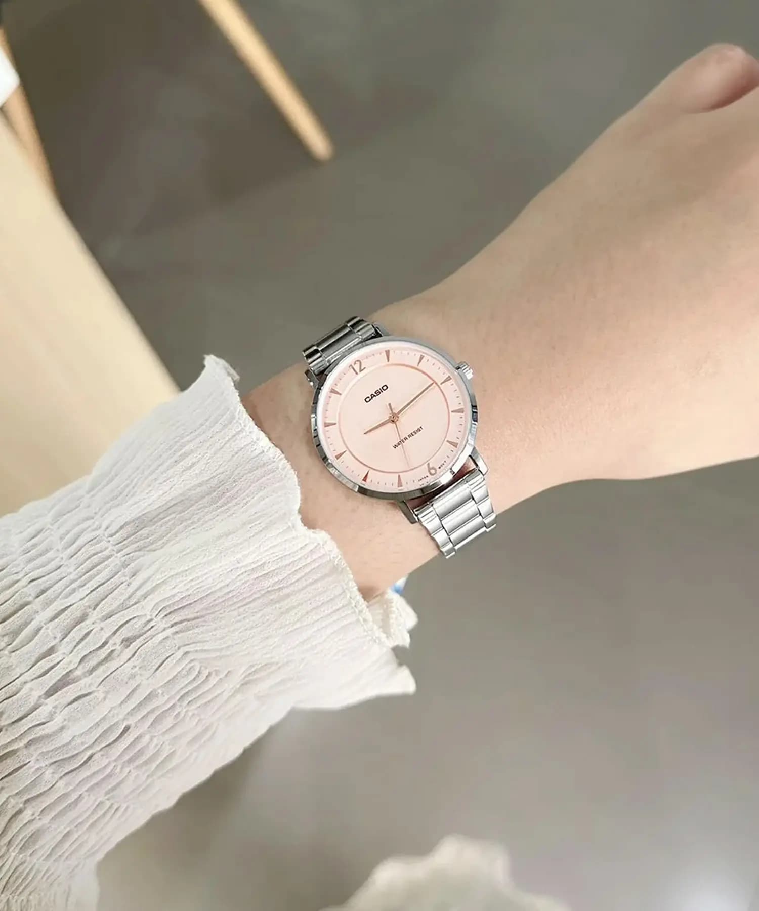 ساعت مچی زنانه اصل کاسیو (casio) زیرمجموعه استاندارد مدل LTP-VT04D-4ADF — تصویر ۵