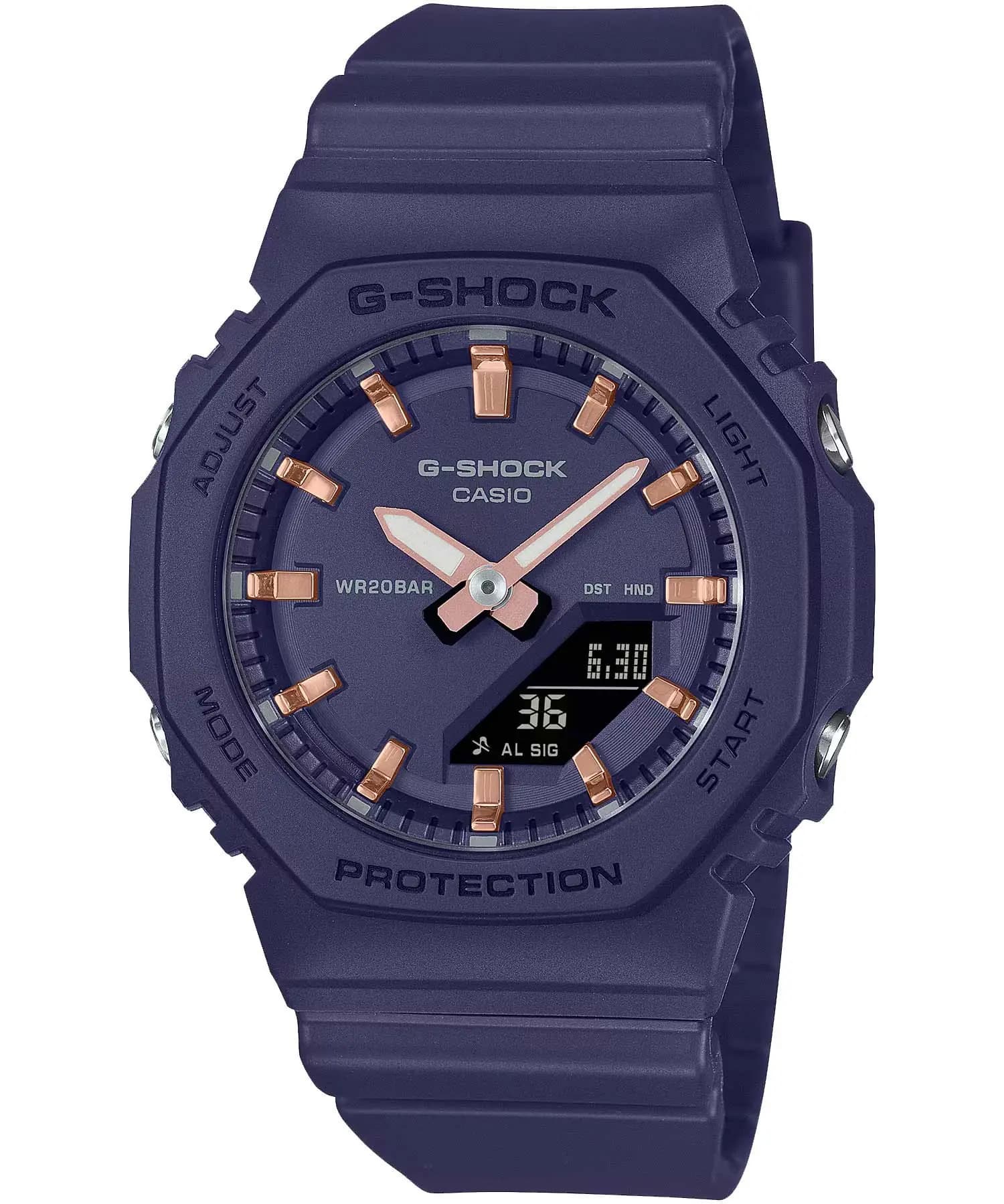 ساعت مچی زنانه اصل کاسیو (casio) زیرمجموعه جی شاک مدل GMA-P2100M-2ADR