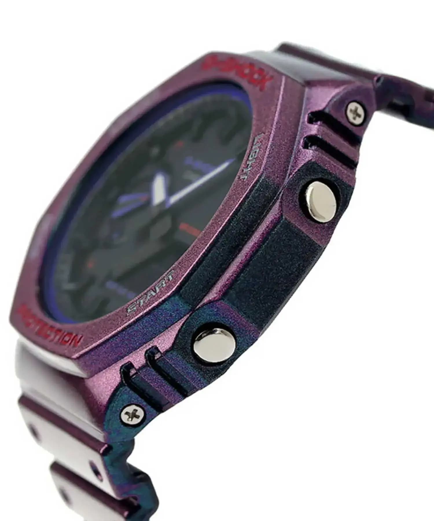 ساعت مچی مردانه اصل کاسیو (casio) زیرمجموعه جی شاک مدل GA-2100AH-6ADR — تصویر ۲