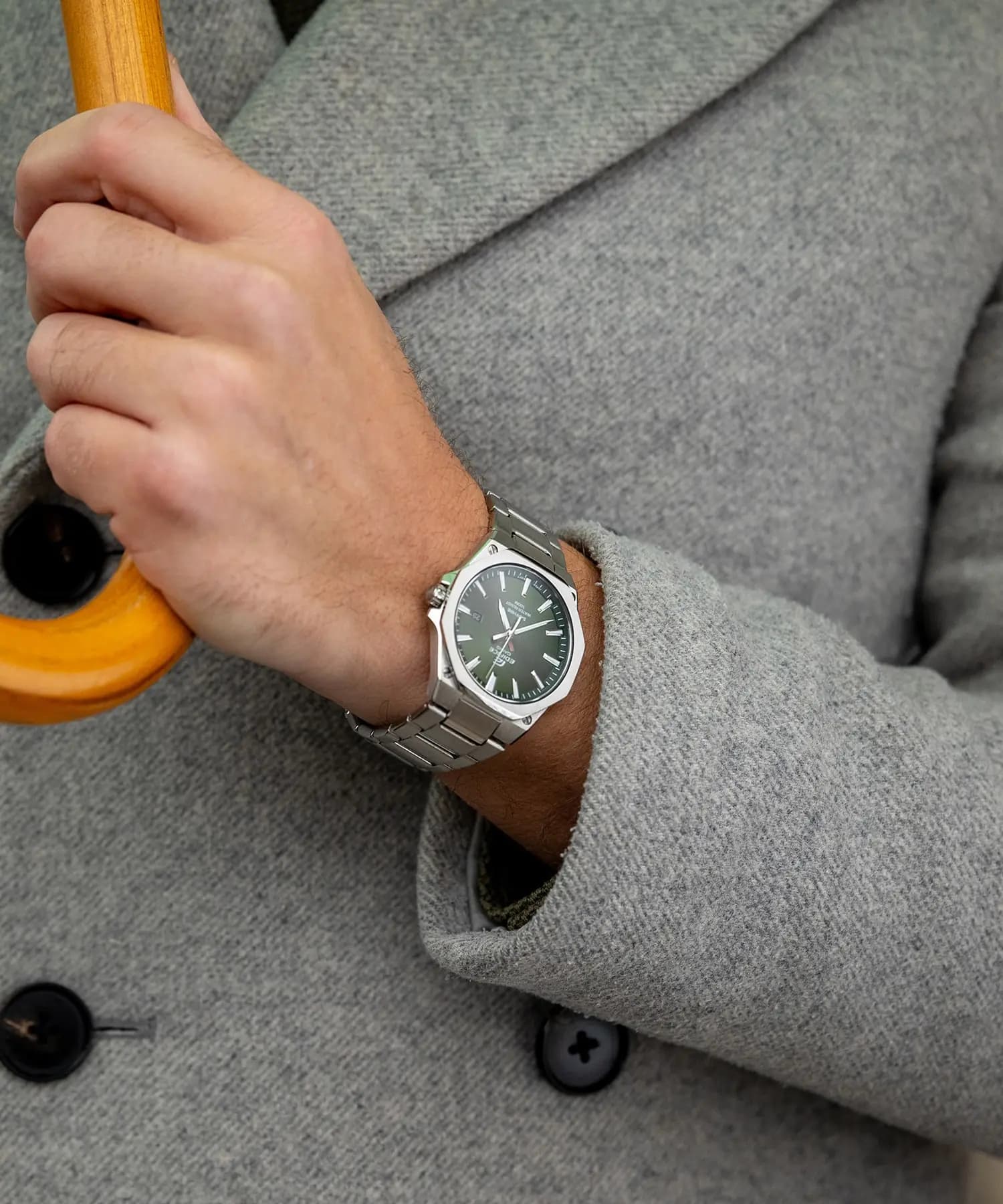 ساعت مچی مردانه اصل کاسیو (casio) زیرمجموعه ادیفایس مدل EFR-S108D-3AVUDF — تصویر ۵