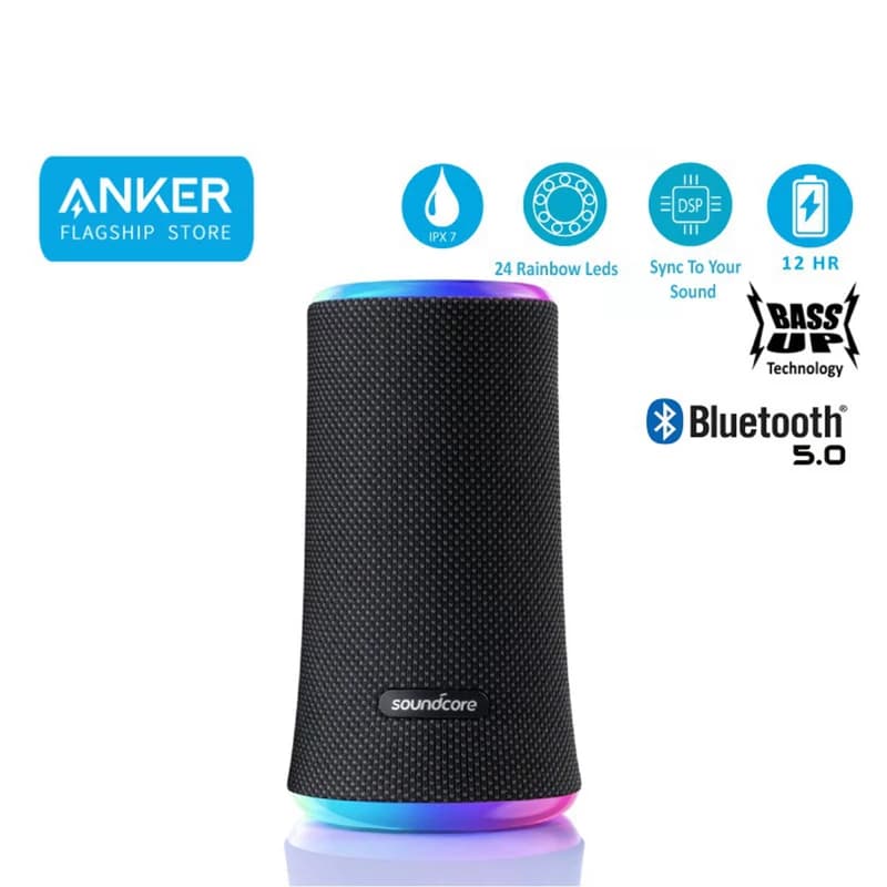 اسپیکر بلوتوثی انکر مدل anker Soundcore Flare 2 A3165H11 — تصویر ۳