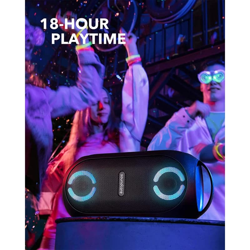 اسپیکر بلوتوثی انکر مدل Anker SoundCore Rave+ A3391G12 — تصویر ۴