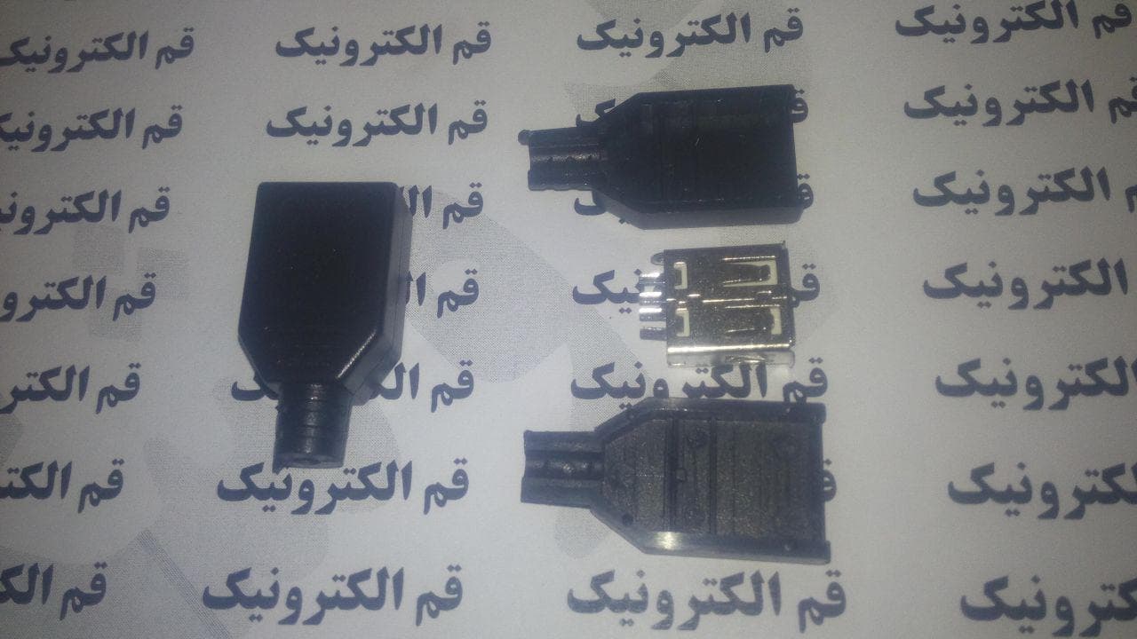 فیش USB مادگی سرکابلی — تصویر ۲