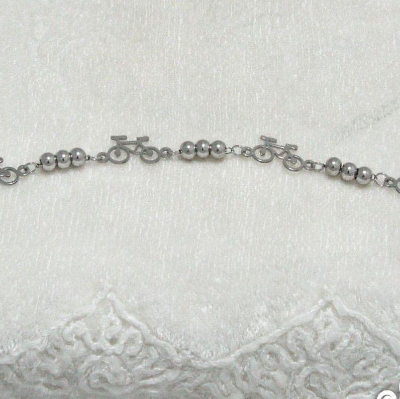 دستبند دخترانه استیل عمده ba-n121