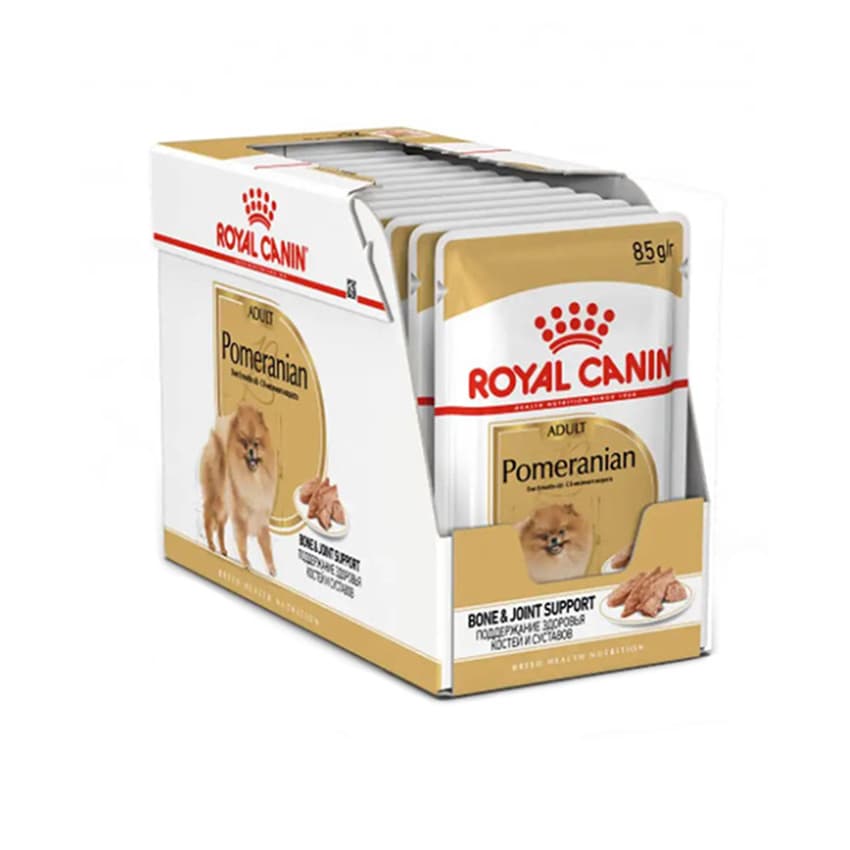 پوچ سگ نژاد پامرانین رویال کنین Pomeranian ADULT