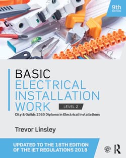 دانلود کتاب اصول برقکاری (کار تاسیسات برقی پایه ویرایش 9) Basic Electrical Installation Work, 9th Edition 2019