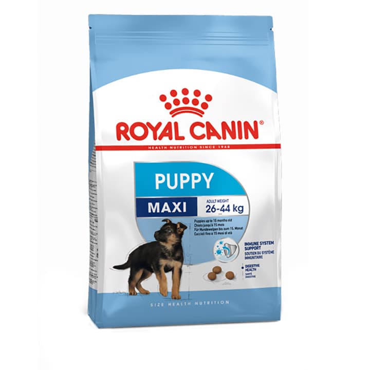 غذای خشک سگ رویال کنین مدل مکسی پاپی MAXI PUPPY