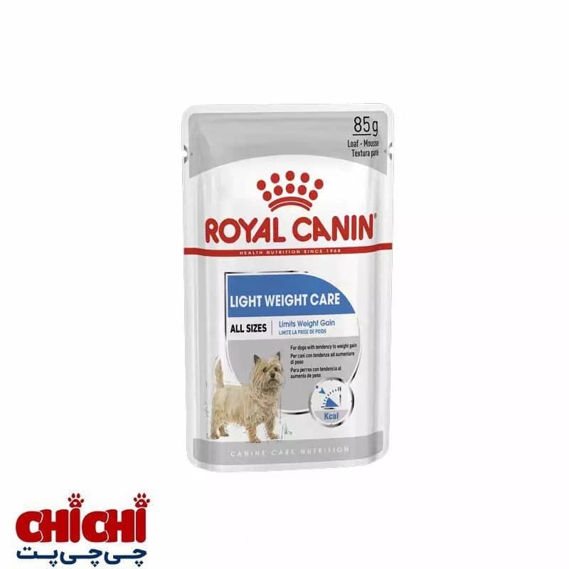 پوچ سگ رویال کنین لایت ویت 85 گرم Light Weight