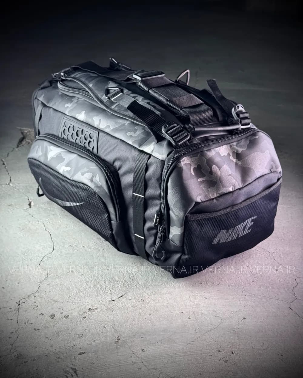 ساک ورزشی طرح دار جلو تور NIKE چیریکی