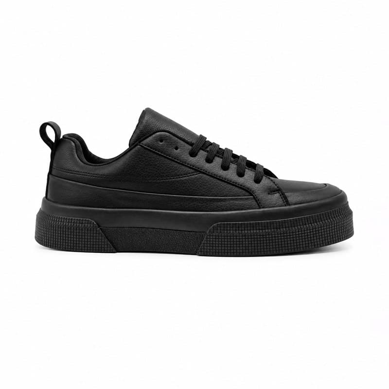 کفش راحتی مردانه مدل برشکا bershka رنگ مشکی کد 41215