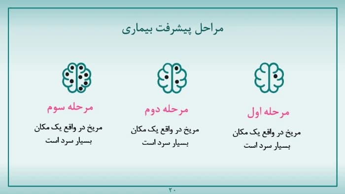 قالب پاورپوینت بیماری مغز — تصویر ۶