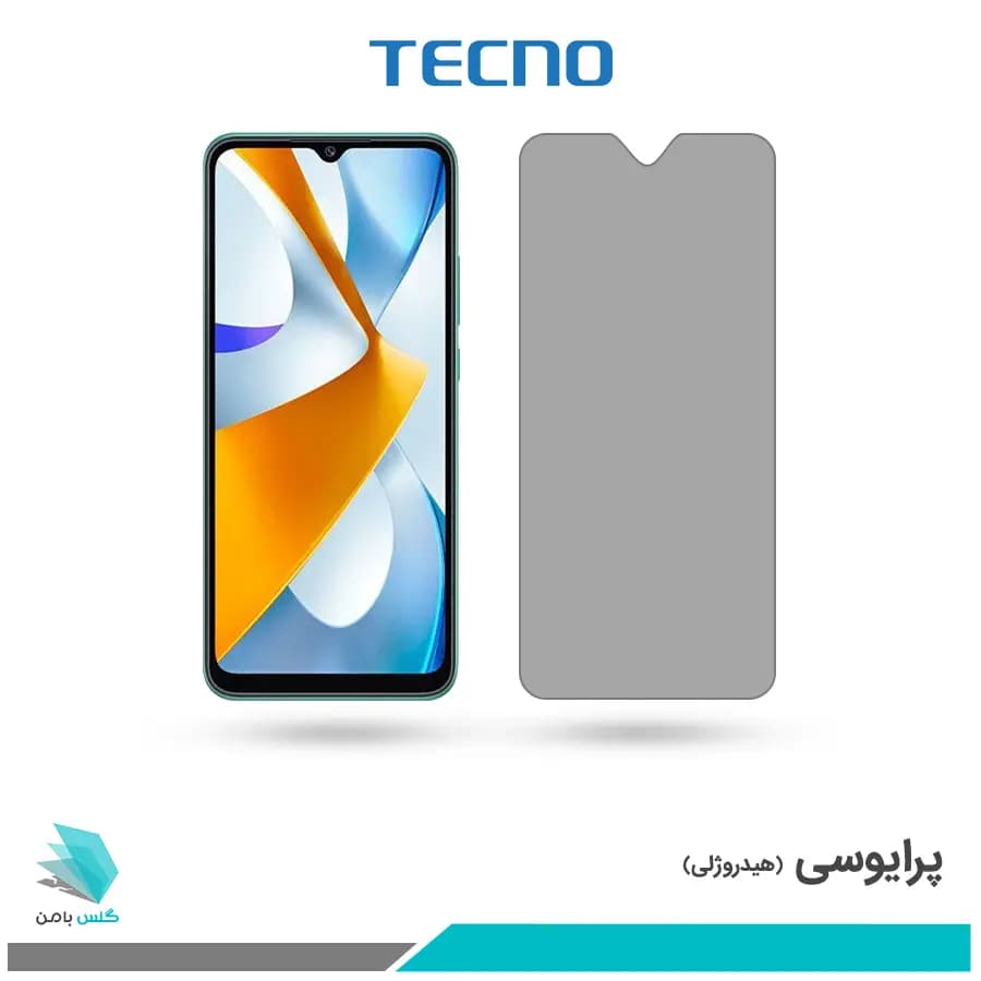 گلس شیائومی Poco C40 پرایوسی برند تکنو