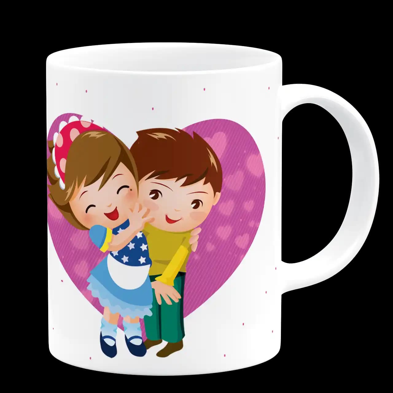ماگ خوشبختی یعنی بودن تو به توان ابدیت مدل AH 29 — تصویر ۳